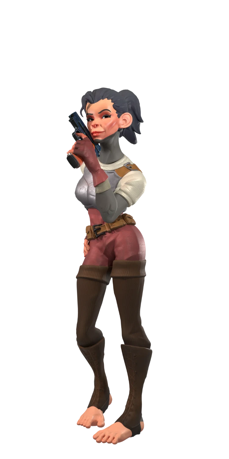 Custom Monkey Fortress playermodel, built in house